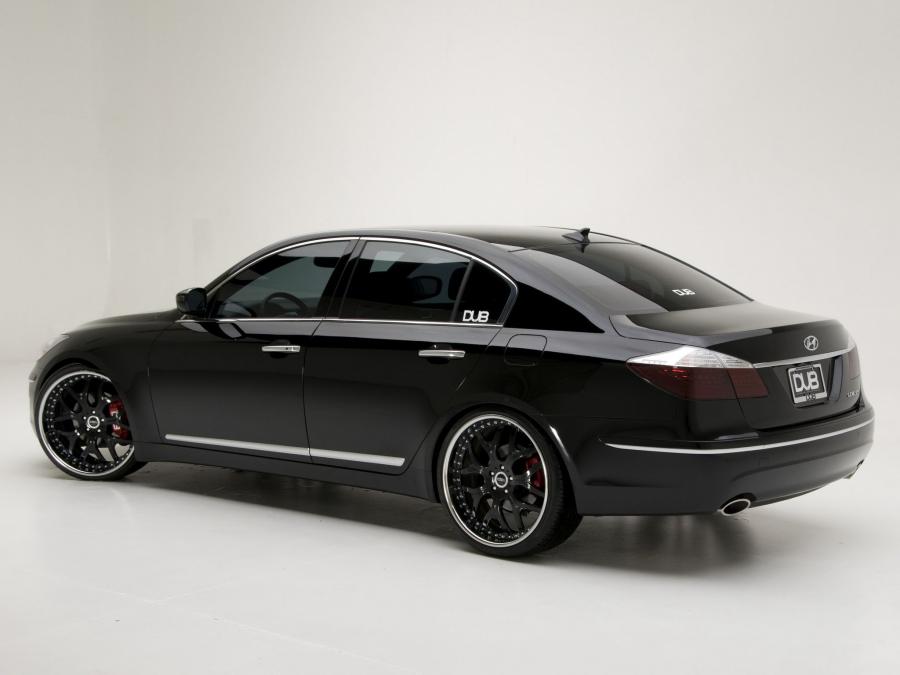  Hyundai Genesis Black Edition by DUB Magazine 2008 года  (фото 2 из 15)